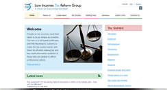 Desktop Screenshot of litrg.org.uk